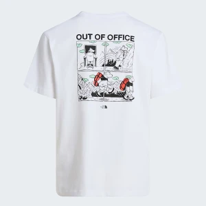 Zdjęcie produktu The North Face Luźny T-shirt Unisex Outdoor Bear Tnf White-opal Frost Rozmiar M male