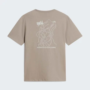 The North Face Luźny T-shirt Unisex Z Grafiką Nse Slopes Stone Slab Rozmiar XL male
