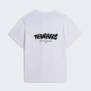 The North Face Luźny T-shirt Unisex Z Logo Tnf Tag Logo Play Tnf White Rozmiar XXS male