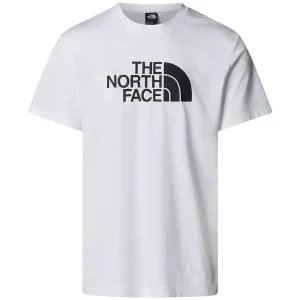 The North Face M SS Easy Tee NF0A8A6CFN41, Męskie, Białe, t-shirty, bawełna, rozmiar: L