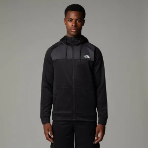 The North Face Męska Bluza Polarowa Z Kapturem I Zamkiem Na Całej Długości Reaxion Tnf Black-asphalt Grey Rozmiar L male