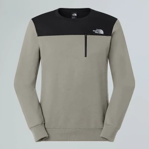 The North Face Męska Bluza Tech New Peak Clay Grey-tnf Black Rozmiar XXL male