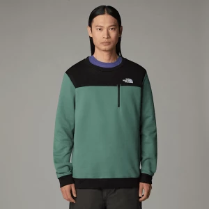 The North Face Męska Bluza Tech New Peak Dark Sage-tnf Black Rozmiar XS male