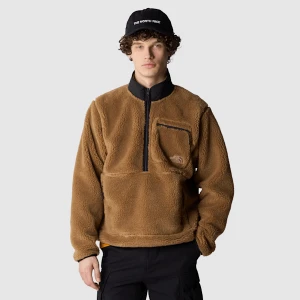 The North Face Męska Bluza Wkładana Przez Głowę Extreme Pile Tnf Black-utility Brown Rozmiar XS male