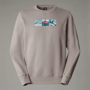 The North Face Męska Bluza Z Grafiką Expedition System Moonstone Grey Rozmiar L male