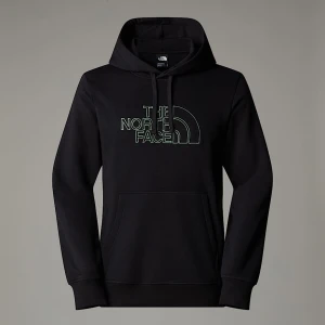 The North Face Męska Bluza Z Kapturem Drew Peak Light Tnf Black-duck Green Rozmiar L male