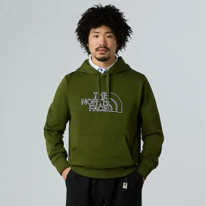 The North Face Męska Bluza Z Kapturem Drew Peak Light Woodland Green-tnf White Rozmiar XS male