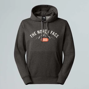 The North Face Męska Bluza Z Kapturem I Grafiką Varsity Tnf Medium Grey Heather Rozmiar S male
