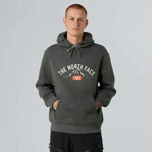 The North Face Męska Bluza Z Kapturem I Grafiką Varsity Tnf Medium Grey Heather Rozmiar XXL male