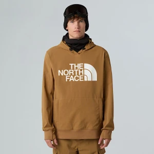 The North Face Męska Bluza Z Kapturem I Logo Tekno Utility Brown Rozmiar L male