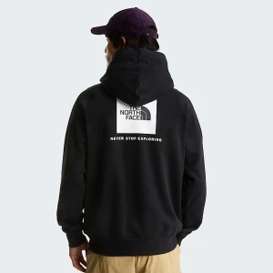 The North Face Męska Bluza Z Kapturem I Rękawami Raglanowymi Nse Box Tnf Black-tnf White Rozmiar M male