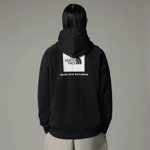 The North Face Męska Bluza Z Kapturem I Rękawami Raglanowymi Redbox Tnf Black-tnf White Rozmiar M male