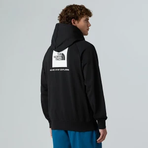 The North Face Męska Bluza Z Kapturem I Rękawami Raglanowymi Redbox Tnf Black-tnf White Rozmiar M male