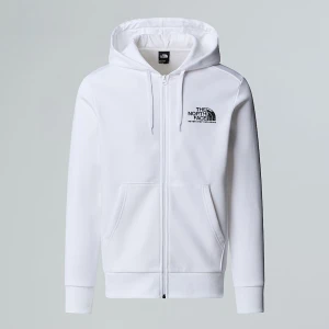 The North Face Męska Bluza Z Kapturem I Zamkiem Na Całej Długości Blanca Peak Tnf White Rozmiar XS male