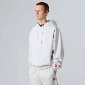 The North Face Męska Bluza Z Kapturem Red Box Tnf Classic Grey Heather Rozmiar XS male