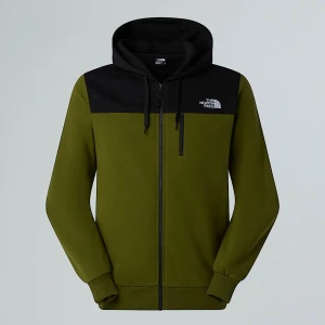 The North Face Męska Bluza Z Kapturem Tech New Peak Forest Olive-tnf Black Rozmiar L male
