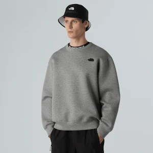 The North Face Męska Bluza Z Okrągłym Dekoltem Metallic Silver Heather Rozmiar XXL male