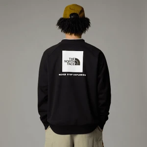 The North Face Męska Bluza Z Rękawami Raglanowymi Redbox Tnf Black Rozmiar M male