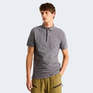 The North Face Męska Dopasowana Koszulka Polo Premium Smoked Pearl Rozmiar L male