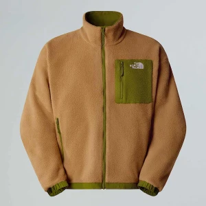The North Face Męska Dwustronna Kurtka Polarowa Yumiori Forest Olive-utility Brown Rozmiar L male