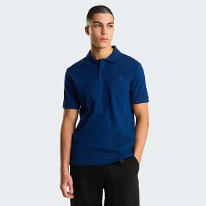 The North Face Męska Koszulka Polo O Regularnym Kroju Essential Estate Blue Rozmiar XS male