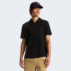 The North Face Męska Koszulka Polo O Regularnym Kroju Essential Tnf Black Rozmiar XS male