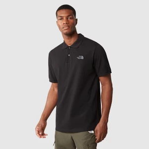 The North Face Męska Koszulka Polo Piquet Tnf Black Rozmiar XS male