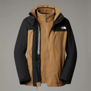 The North Face Męska Kurtka 3 W 1 Original Triclimate Utility Brown-tnf Black Rozmiar M male