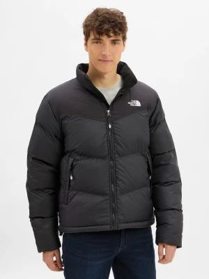 The North Face Męska kurtka pikowana - Saikuru Mężczyźni Sztuczne włókno czarny jednolity,