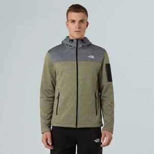 The North Face Męska Kurtka Polarowa Tech Emilio Tnf Black Heather-forest Olive Light Heather Rozmiar M male