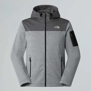 The North Face Męska Kurtka Polarowa Tech Emilio Tnf Black Heather-mid Grey Light Heather Rozmiar XS male