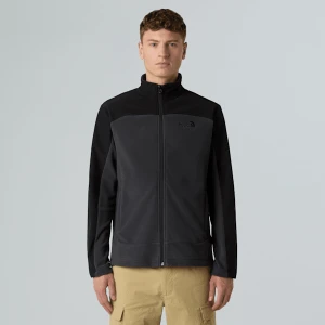 The North Face Męska Kurtka Polarowa Z Zamkiem Błyskawicznym Na Całej Długości Emilio Delta Asphalt Grey-tnf Black-npf Rozmiar M male