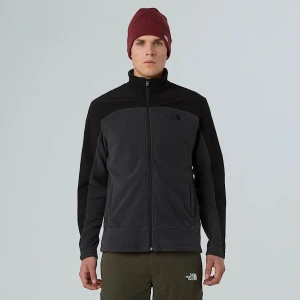 The North Face Męska Kurtka Polarowa Z Zamkiem Błyskawicznym Na Całej Długości Emilio Delta Asphalt Grey-tnf Black-npf Rozmiar XS male