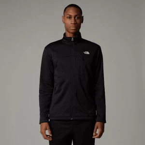 The North Face Męska Kurtka Polarowa Z Zamkiem Błyskawicznym Na Całej Długości Lixius Tnf Black Heather Rozmiar S male