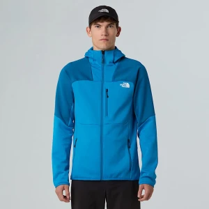 The North Face Męska Kurtka Polarowa Z Zamkiem Na Całej Długości Meteora Skyline Blue-adriatic Blue Rozmiar S male