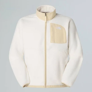 The North Face Męska Kurtka Polarowa Z Zamkiem Na Całej Długości Yumiori Off-peak White Dune-gravel Rozmiar XS male