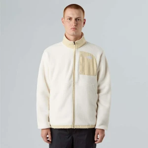 The North Face Męska Kurtka Polarowa Z Zamkiem Na Całej Długości Yumiori Off-peak White Dune-gravel Rozmiar XXL male