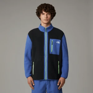 The North Face Męska Kurtka Polarowa Z Zamkiem Na Całej Długości Yumiori Tnf Black-indigo Plum-meta Lime Rozmiar L male