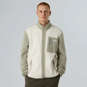 The North Face Męska Kurtka Polarowa Z Zamkiem Na Całej Długości Yumiori White Dune-clay Grey-clay Grey Rozmiar XL male