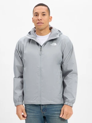The North Face Męska kurtka przeciwdeszczowa - Quest Mężczyźni Sztuczne włókno szary jednolity,