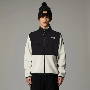 The North Face Męska Kurtka Retro Denali White Dune-tnf Black Tnf Tiger Stripe Print Rozmiar XL male