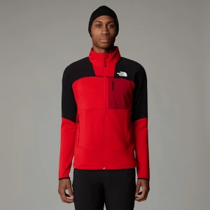 The North Face Męska Kurtka Stormgap Power Grid™ High Risk Red-tnf Black-garnet Red Rozmiar L male