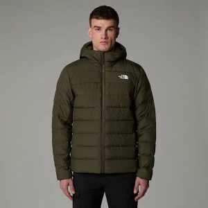 The North Face Męska Kurtka Z Kapturem Aconcagua Iii New Taupe Green Rozmiar M male