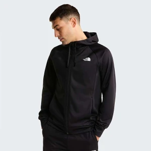 The North Face Męska Kurtka Z Kapturem I Zamkiem Na Całej Długości Reaxion 2.0 Tnf Black Heather Rozmiar XL male