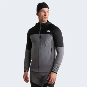The North Face Męska Kurtka Z Kapturem Stormgap Power Grid™ Smoked Pearl-tnf Black Rozmiar M male