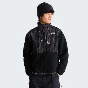The North Face Męska Kurtka Z Nadrukiem Retro Denali Tnf Black Impressions Print Rozmiar XXL male