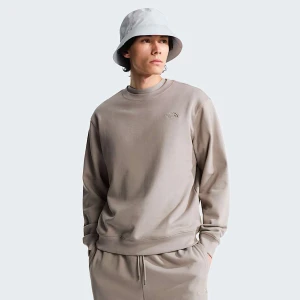 The North Face Męska Luźna Bluza Tnf™ Essential Terry Simple Dome Stone Slab Rozmiar XXL male