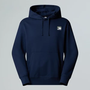 The North Face Męska Luźna Bluza Z Kapturem I Logo Mountain Summit Navy Rozmiar M male