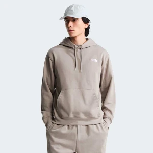 The North Face Męska Luźna Bluza Z Kapturem Tnf™ Essential Terry Simple Dome Stone Slab Rozmiar XS male