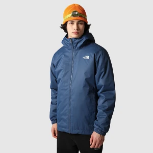 The North Face Męska Ocieplana Kurtka Quest Shady Blue Black Heather Rozmiar M male